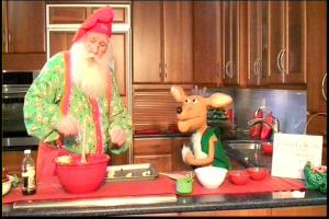 BAKING WITH SANTA
